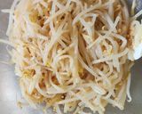 やみつき！もやしの鶏ガラにんにくナムル作り方4写真