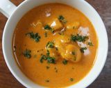 鶏肉入りトマトとカレーのスープ作り方4写真