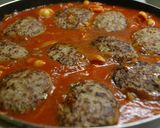 イタリア～ンな煮込みハンバーグゥ！作り方13写真