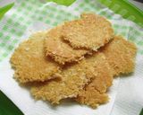 材料２つで極上おつまみ✧チーズチップス✧作り方3写真
