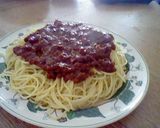 残り物で、ミートソーススパゲッティ!作り方6写真