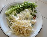 もやしのペペロンチーノ作り方1写真