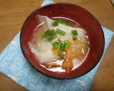 朝のお目覚めチーズワンタンスープ・中華作り方10写真
