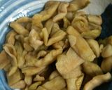 芋がらの酢の物作り方10写真