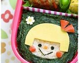 レトロチックな女の子＊キャラ弁作り方6写真