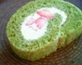 しっとり♪ふわふわ抹茶ロールケーキ作り方22写真