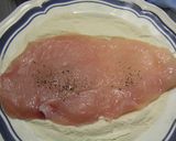 鶏の胸肉のスカロッピーナ・レモン版♪作り方1写真