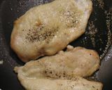 鶏の胸肉のスカロッピーナ・レモン版♪作り方3写真