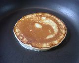 朝食にも便利☆小麦粉で簡単ホットケーキ作り方4写真