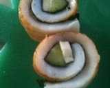 お弁当に☆ちくわののりチーズきゅうり巻き作り方3写真
