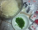 大葉と白胡麻のおにぎり作り方1写真