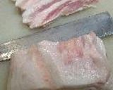 一夜漬けべーこん。作り方2写真