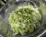 小麦不使用【もんじゃ焼き】作り方2写真