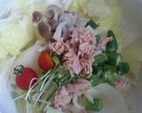 簡単♪うまうま☆サラダうどん!作り方5写真