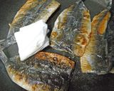 イワシの梅醤油焼き作り方4写真