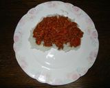 ホワイト＆ミートのWソースオムライス作り方4写真