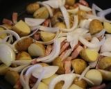 新じゃがと新たまねぎのジャーマンポテト作り方3写真