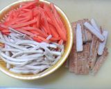わが家の定番３　きんぴらごぼう作り方1写真