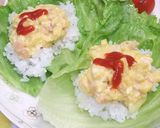 5分で☆サラダ仕立ての✿チーズオムライス作り方5写真