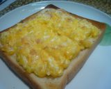 朝食に。チーズタルタルトースト作り方2写真