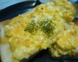 朝食に。チーズタルタルトースト作り方3写真