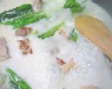 簡単チンゲン菜のミルク煮作り方6写真