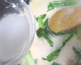 簡単チンゲン菜のミルク煮作り方7写真
