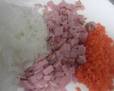 ドライカレー☆牛肉香草焼きのせ♪作り方2写真