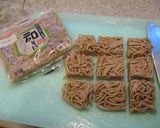 お安く豪華に　激ウマお刺身とお蕎麦サラダ作り方2写真