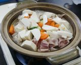 野菜たっぷり！　八丁味噌の煮みそ作り方2写真