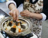 野菜たっぷり！　八丁味噌の煮みそ作り方3写真