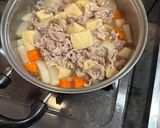 こうや豆腐と大根の煮物作り方5写真