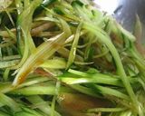 茗荷とキュウリの和え物作り方7写真