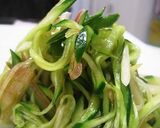 茗荷とキュウリの和え物作り方9写真