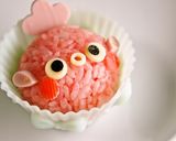 ＊キャラ弁＊簡単★プクプク　金魚ちゃん作り方4写真