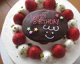 基本のデコレーションケーキ作り方33写真