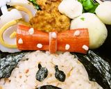 キャラ弁★ラフスケッチ　ミニー作り方6写真