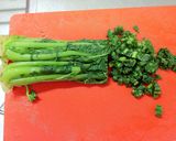 ごはんがススム大根の葉炒め作り方4写真
