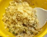 冷や飯でもOK♪揚げ玉おにぎり作り方3写真