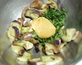 ➏ お茄子と大葉の甘味噌和え ➏作り方5写真