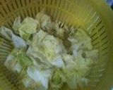 味付け卵が美味しい。シンプル野菜サラダ作り方1写真