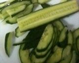 味付け卵が美味しい。シンプル野菜サラダ作り方4写真