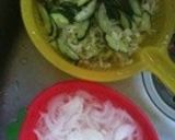 味付け卵が美味しい。シンプル野菜サラダ作り方6写真