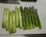 アスパラの鶏つくね巻き作り方1写真