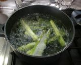 アスパラの鶏つくね巻き作り方2写真