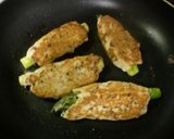 アスパラの鶏つくね巻き作り方7写真