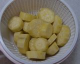 鶏肉とさつまいもの煮物作り方2写真