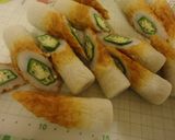 竹輪にin!オクラの天ぷら♪作り方1写真