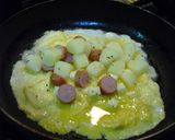朝食に♫じゃがチー・オムレツ作り方7写真