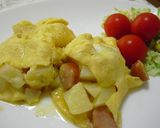 朝食に♫じゃがチー・オムレツ作り方8写真